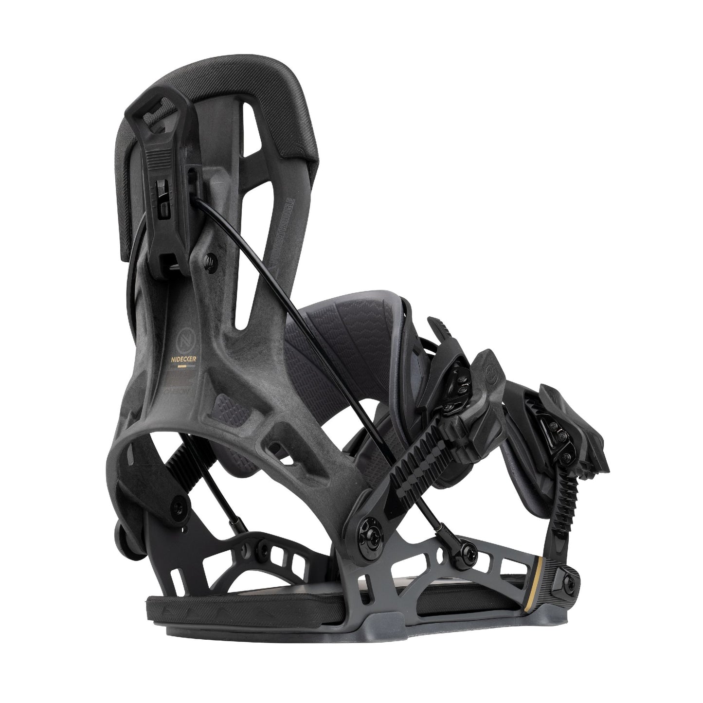 Flow NX2-Carbon Snowboard Bindings Black - Flow Snowboard Bindings