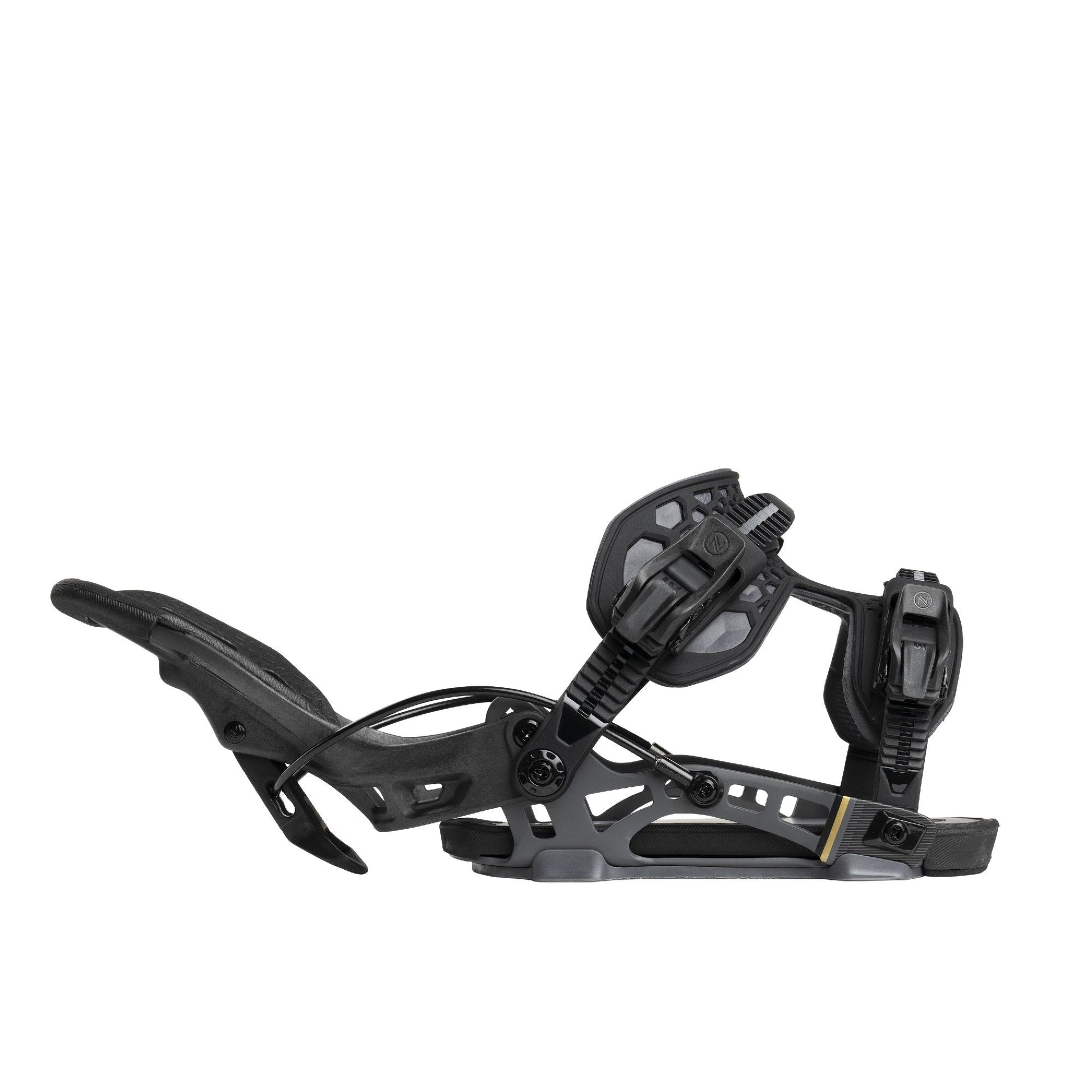 Flow NX2-Carbon Snowboard Bindings Black - Flow Snowboard Bindings