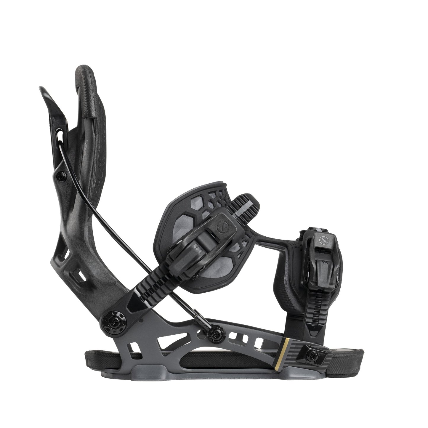 Flow NX2-Carbon Snowboard Bindings Black - Flow Snowboard Bindings