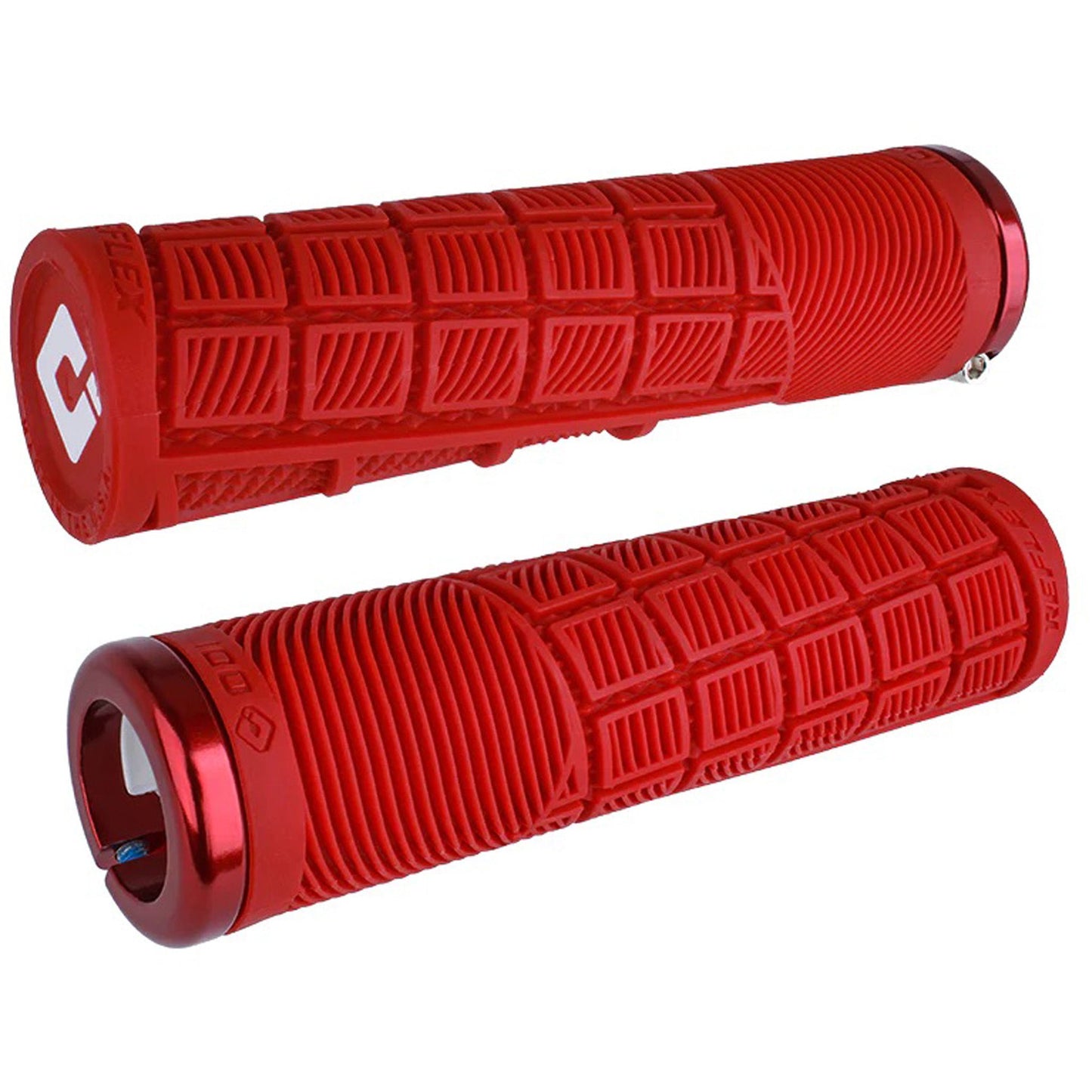 ODI Lock-On MTB Reflex Grips Red Red OS - ODI Grips & Tape