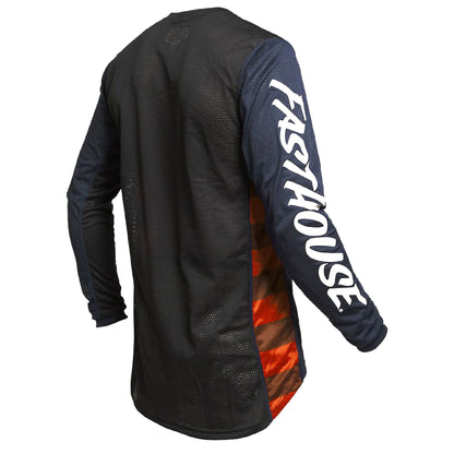Fasthouse Originals Air Cooled Jersey Navy Black - Fasthouse Bike Jerseys