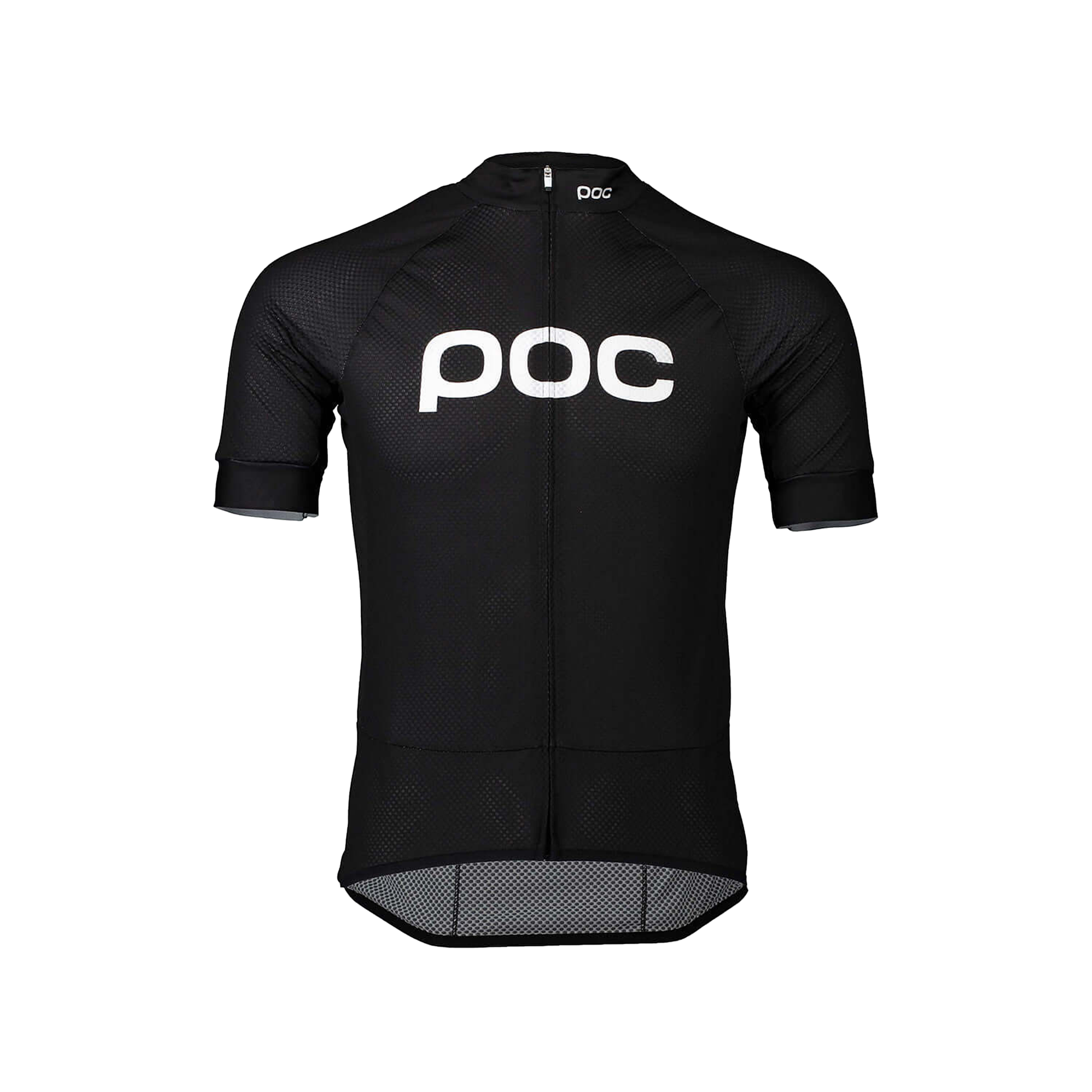 POC Essential Road Logo Jersey Uranium Black - POC Bike Jerseys