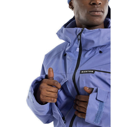 Men's Burton Pillowline GORE-TEX 2L Jacket Slate Blue - Burton Snow Jackets