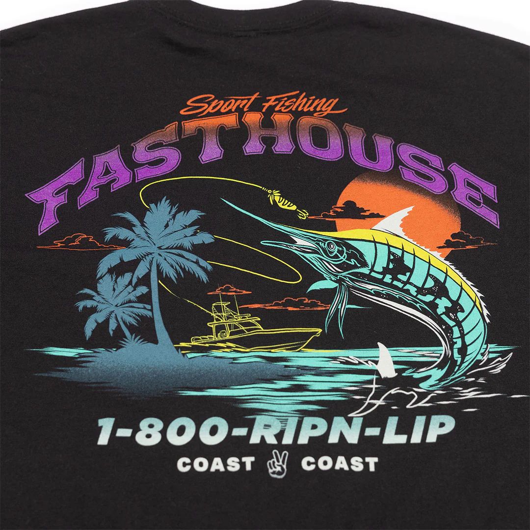 Fasthouse Panama SS Tee Black - Fasthouse SS Shirts