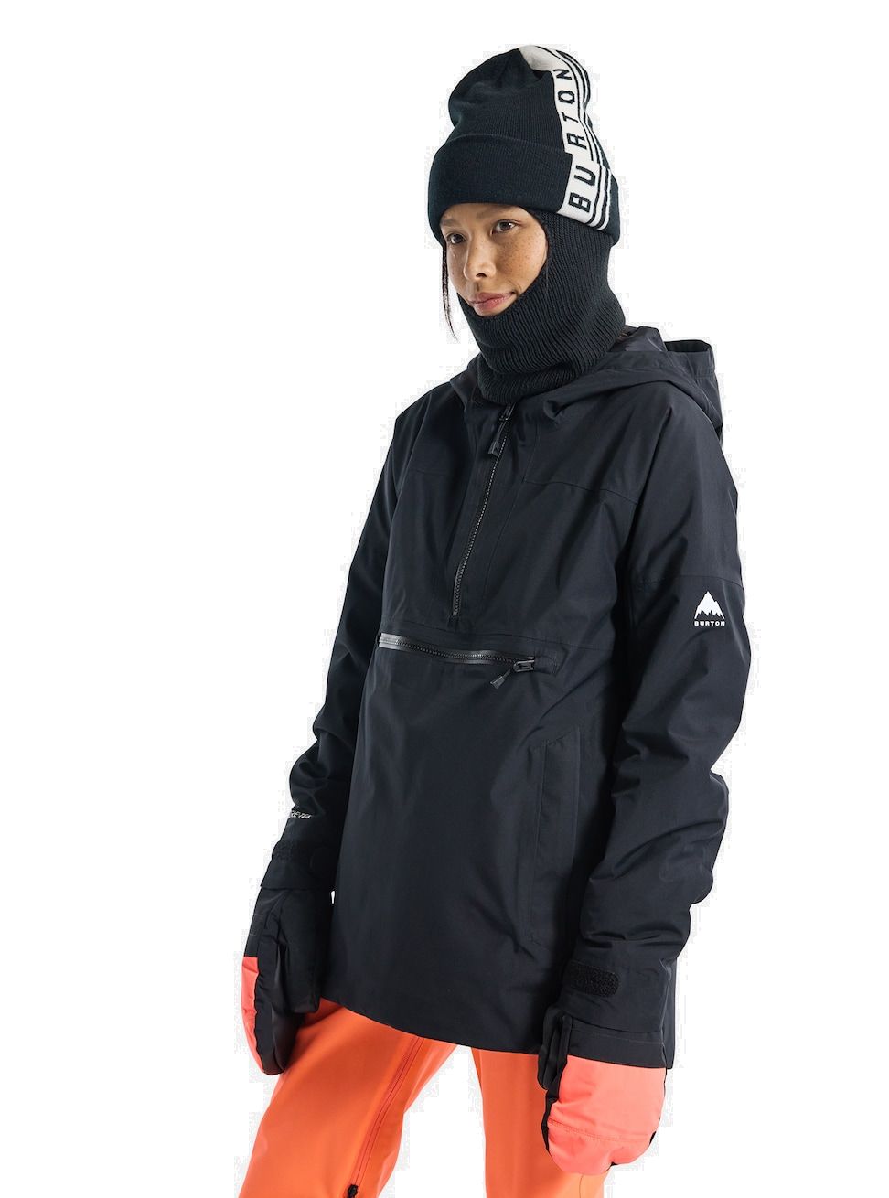 Women's Burton Pillowline GORE-TEX 2L Anorak Jacket True Black Snow Jackets