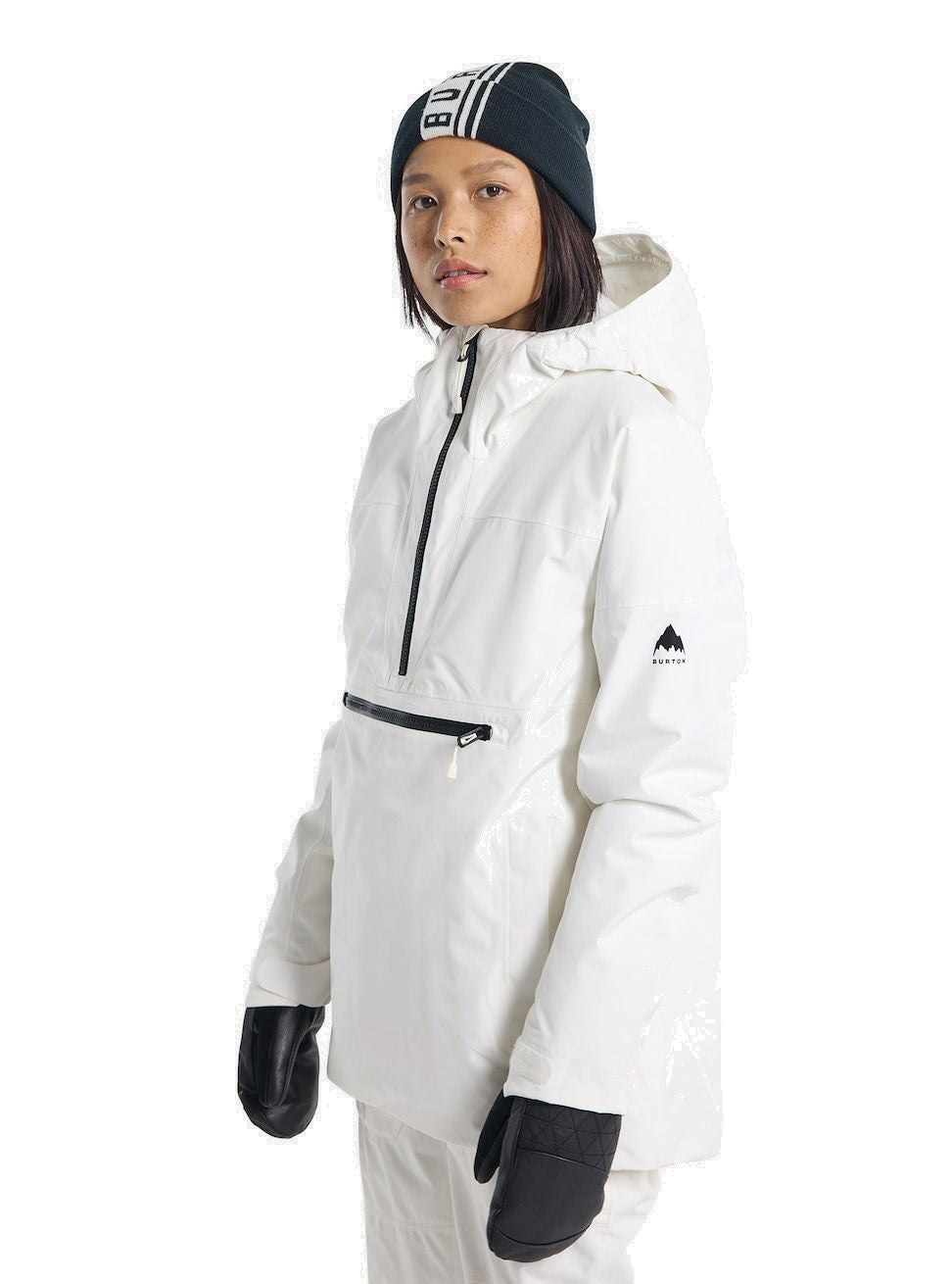Women's Burton Pillowline GORE-TEX 2L Anorak Jacket Stout White Snow Jackets