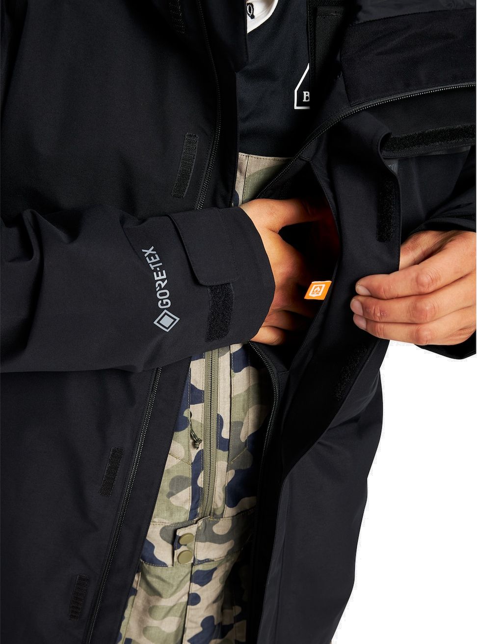 Men's Burton Powline GORE-TEX 2L Jacket True Black Snow Jackets