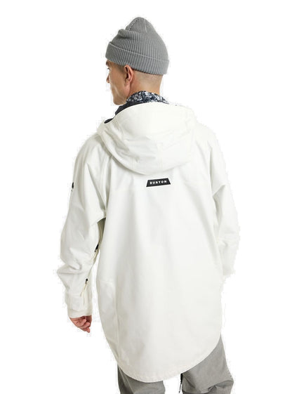 Men's Burton Powline GORE-TEX 2L Jacket Stout White True Black - Burton Snow Jackets