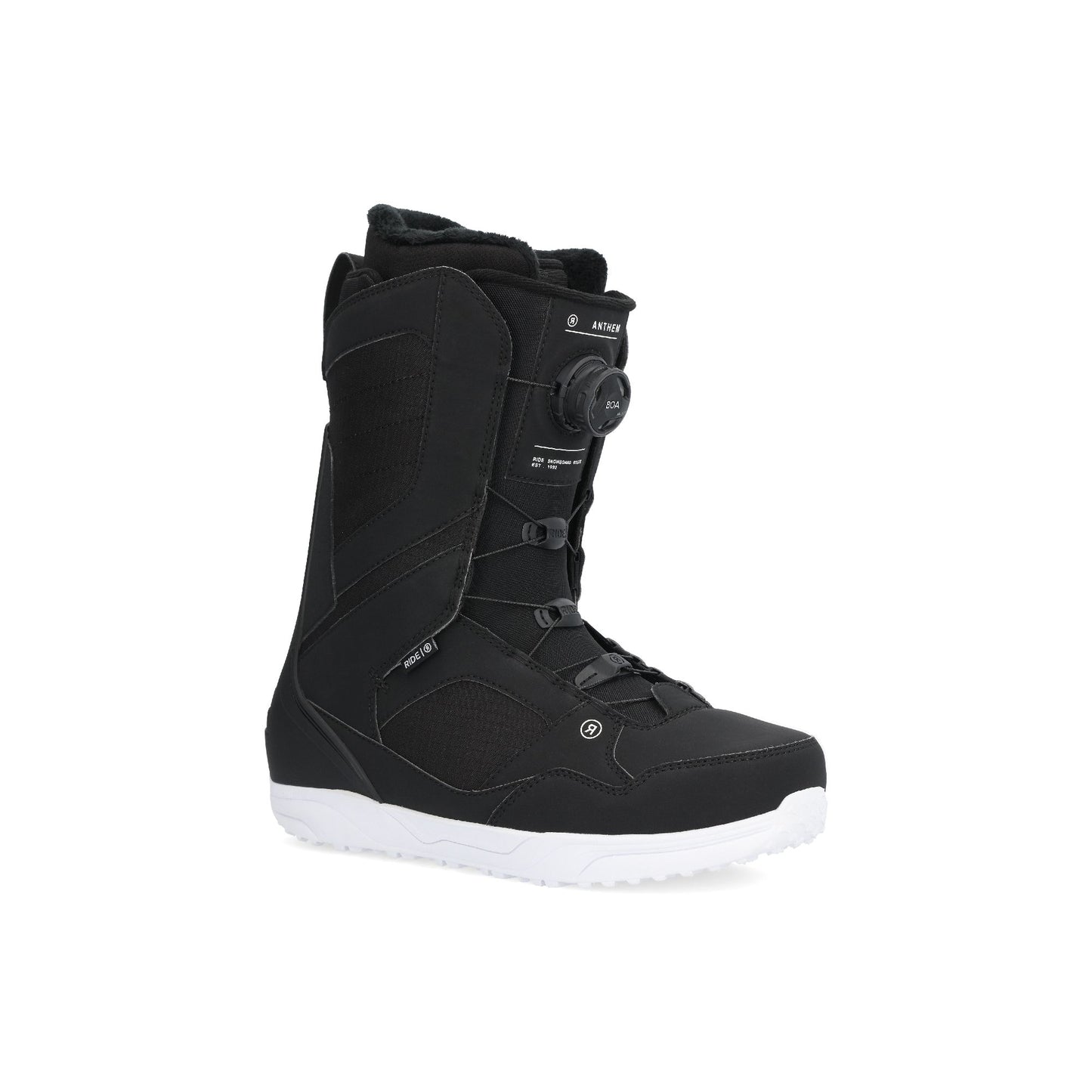 Ride Anthem Snowboard Boots Black - Ride Snowboard Boots