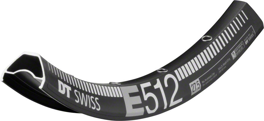 DT Swiss E 512 Rim - 27.5" Disc Black 32H - DT Swiss Rims