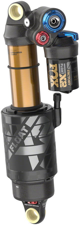 FOX FLOAT X2 Factory Rear Shock - Metric 210 x 50 mm 2-Position Lever Kashima Coat - Fox Shox Rear Shocks