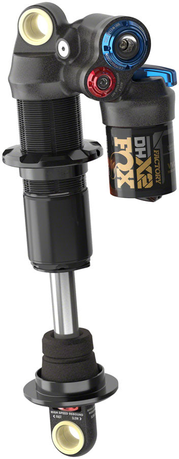 FOX DHX2 Factory Rear Shock - Metric 230 x 57.5 mm 2-Position Lever Hard Chromoly Damper Shaft - Fox Shox Rear Shocks