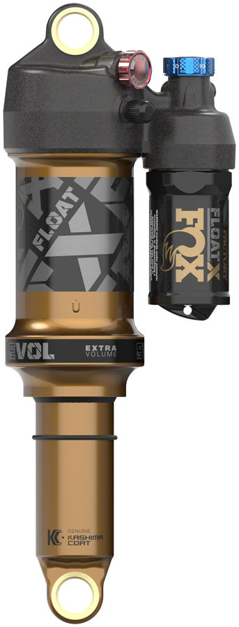 FOX FLOAT X Factory Rear Shock - Metric 210 x 52.5 mm 0.5 Spacer 2-Position Lever EVOL LV Kashima Coat - Fox Shox Rear Shocks