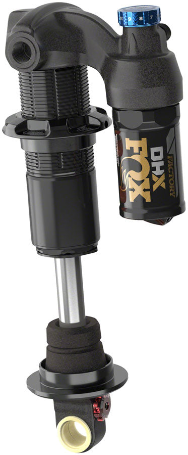 FOX DHX Factory Rear Shock - Trunnion Metric 185 x 55 mm 2-Position Lever Hard Chromoly Damper Shaft - Fox Shox Rear Shocks