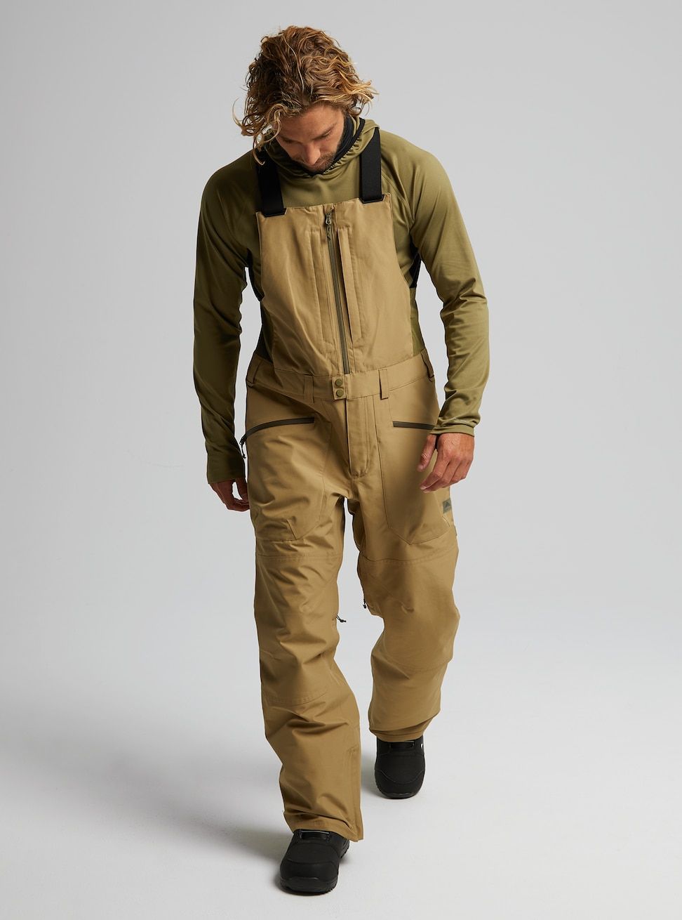 Men's Burton Reserve GORE-TEX 2L Bib Pants Kelp Snow Pants