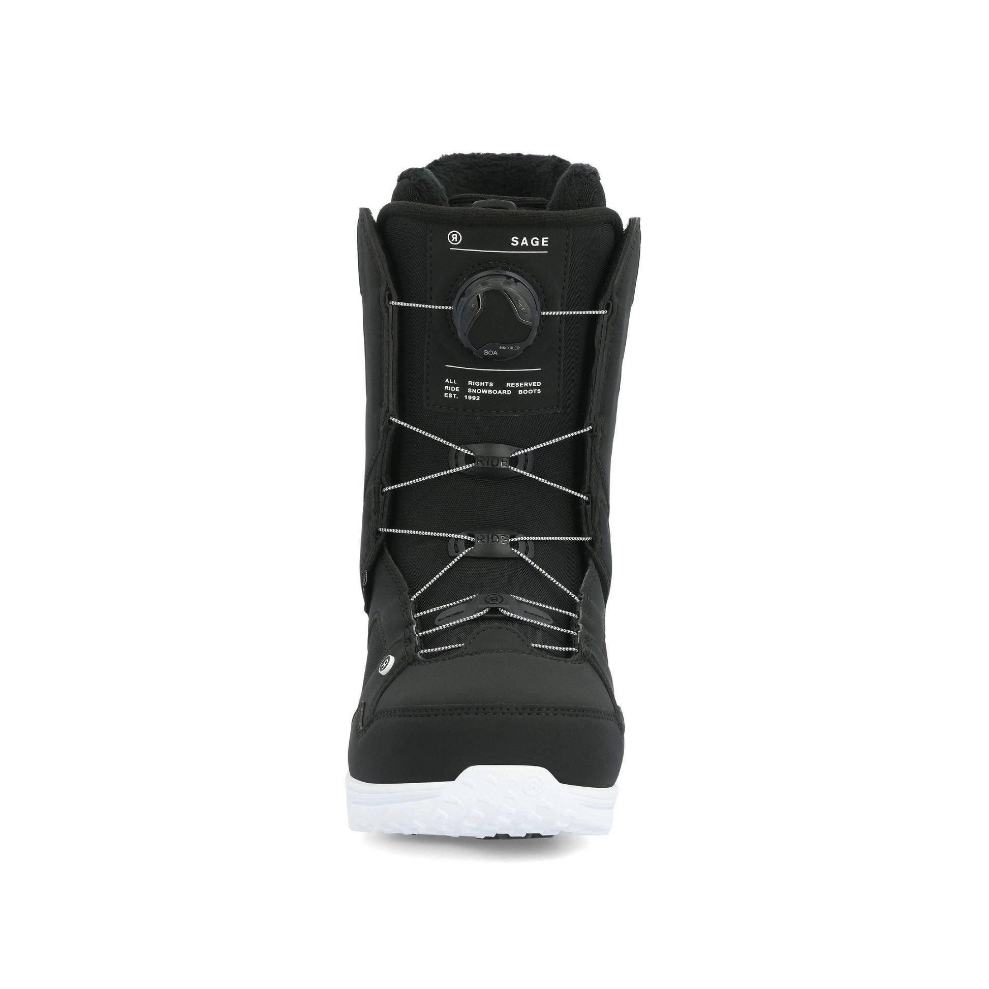 Ride Women's Sage Snowboard Boots - Openbox Black 7.5 Snowboard Boots