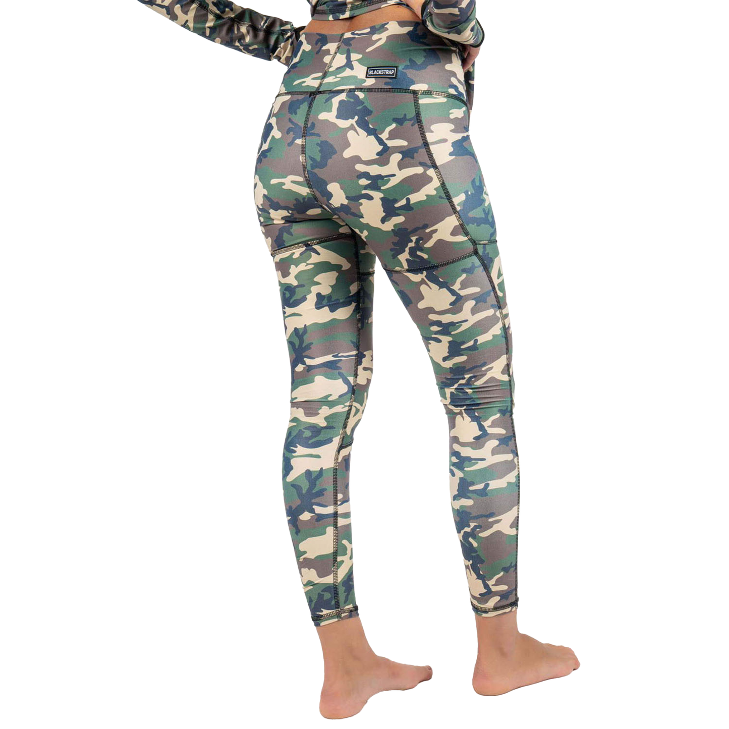 Blackstrap Women's Cloudchaser Baselayer Pant Camo Drab Base Layer Pants