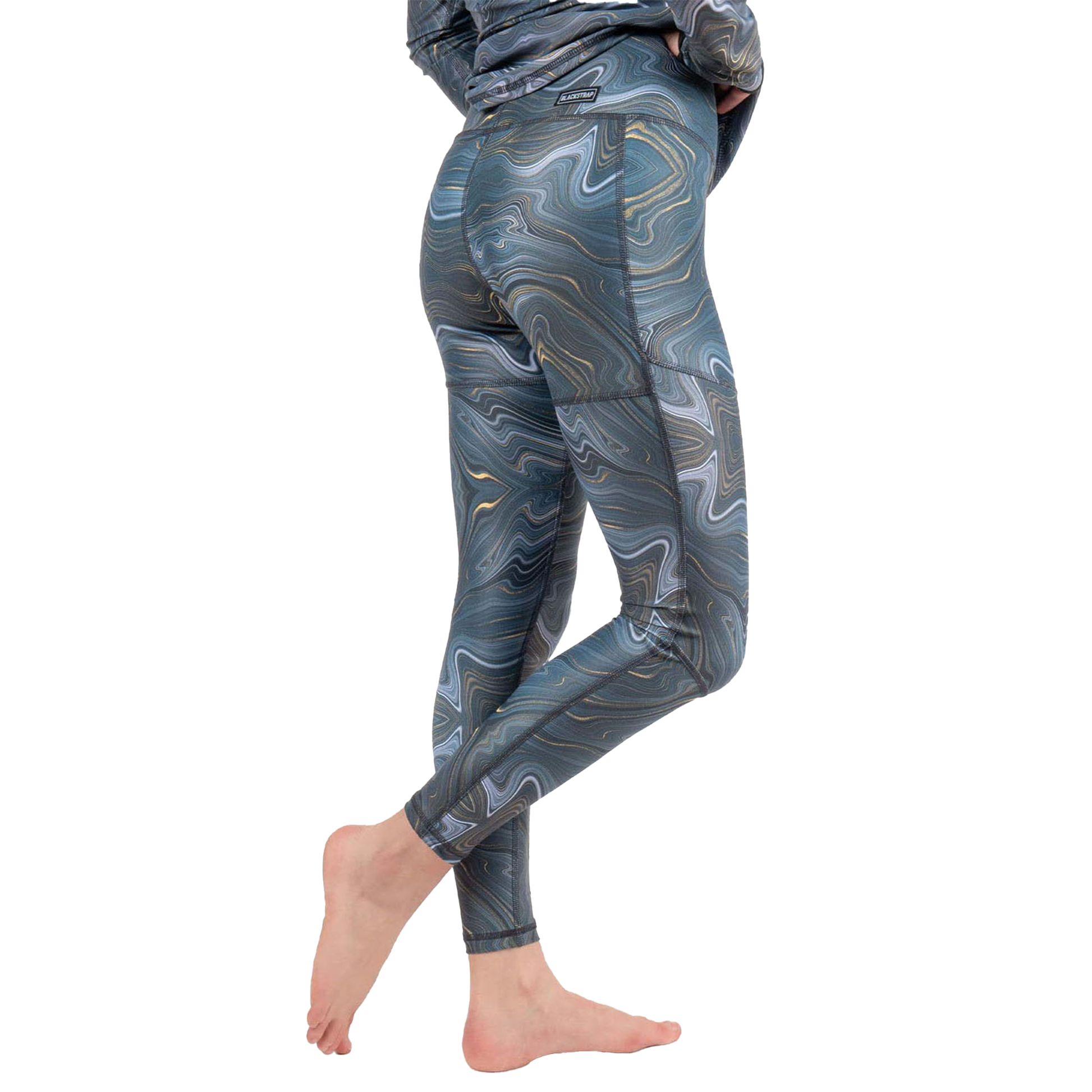 Blackstrap Women's Cloudchaser Baselayer Pant Geode Black Base Layer Pants