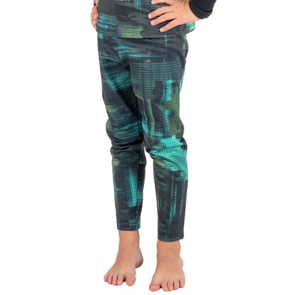 Blackstrap Youth Therma Baselayer Pant Robotic Green XL - Blackstrap Base Layer Pants