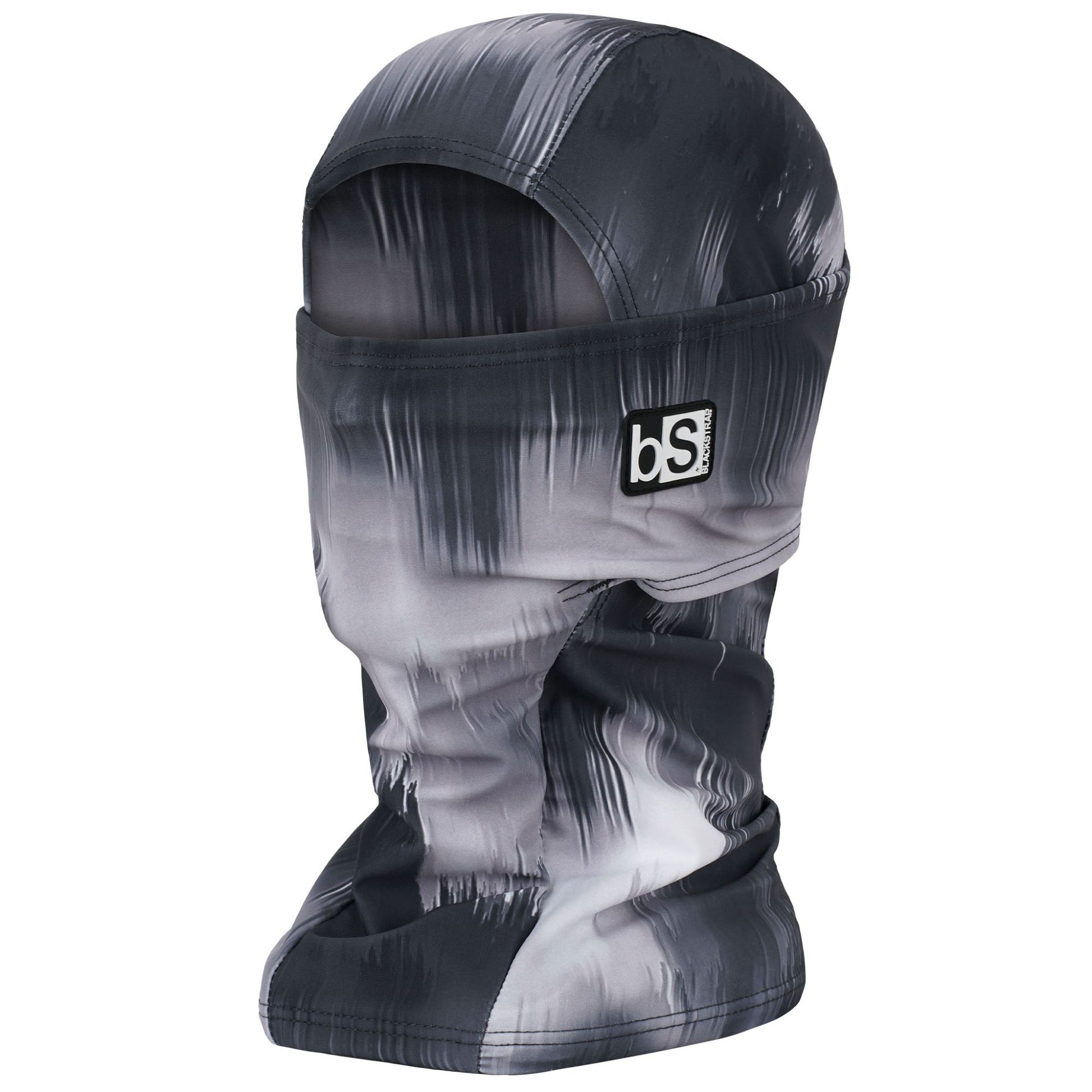 Blackstrap Hood Glitch Gray OS Neck Warmers & Face Masks
