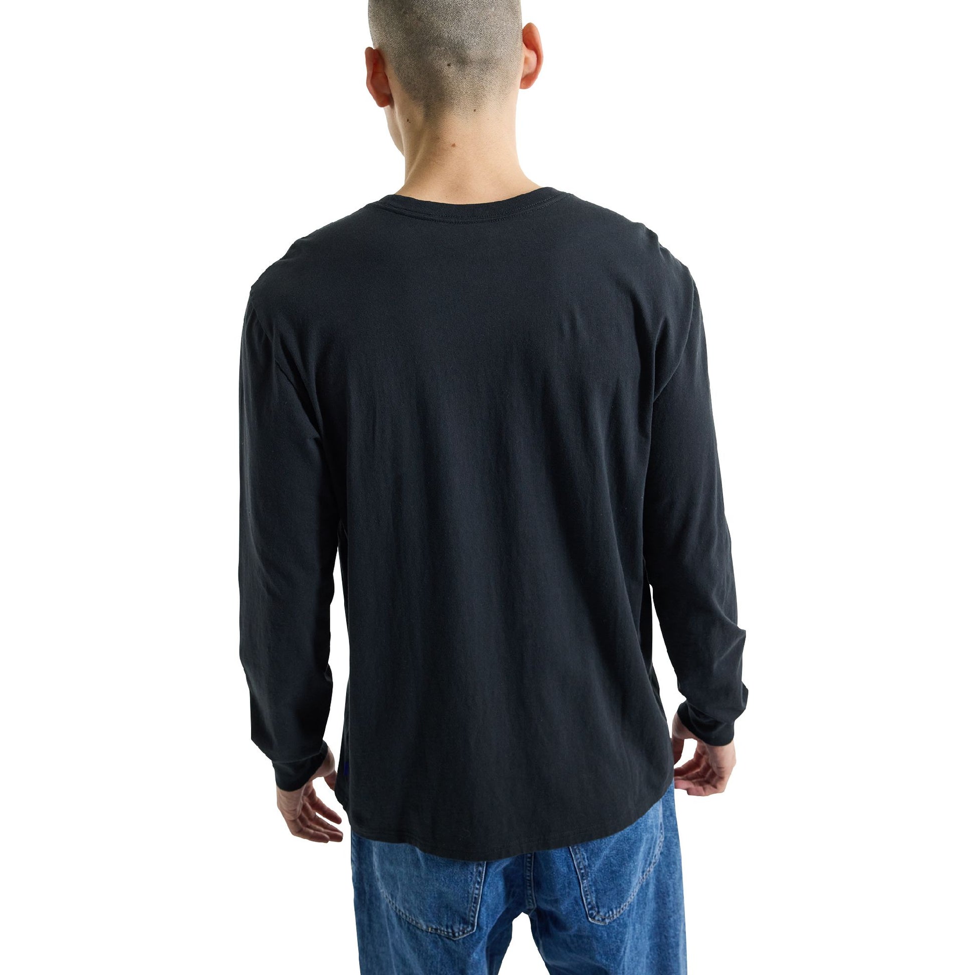 Burton Colfax Long Sleeve T-Shirt True Black - Burton LS Shirts