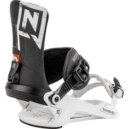 Nitro Men's Rambler Snowboard Bindings Raw L - Nitro Snowboard Bindings