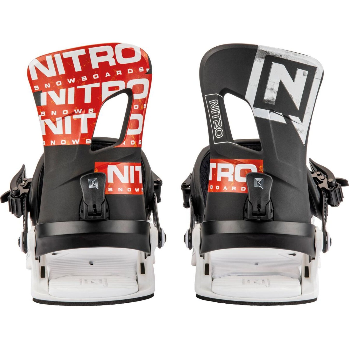 Nitro Men's Rambler Snowboard Bindings Raw L - Nitro Snowboard Bindings