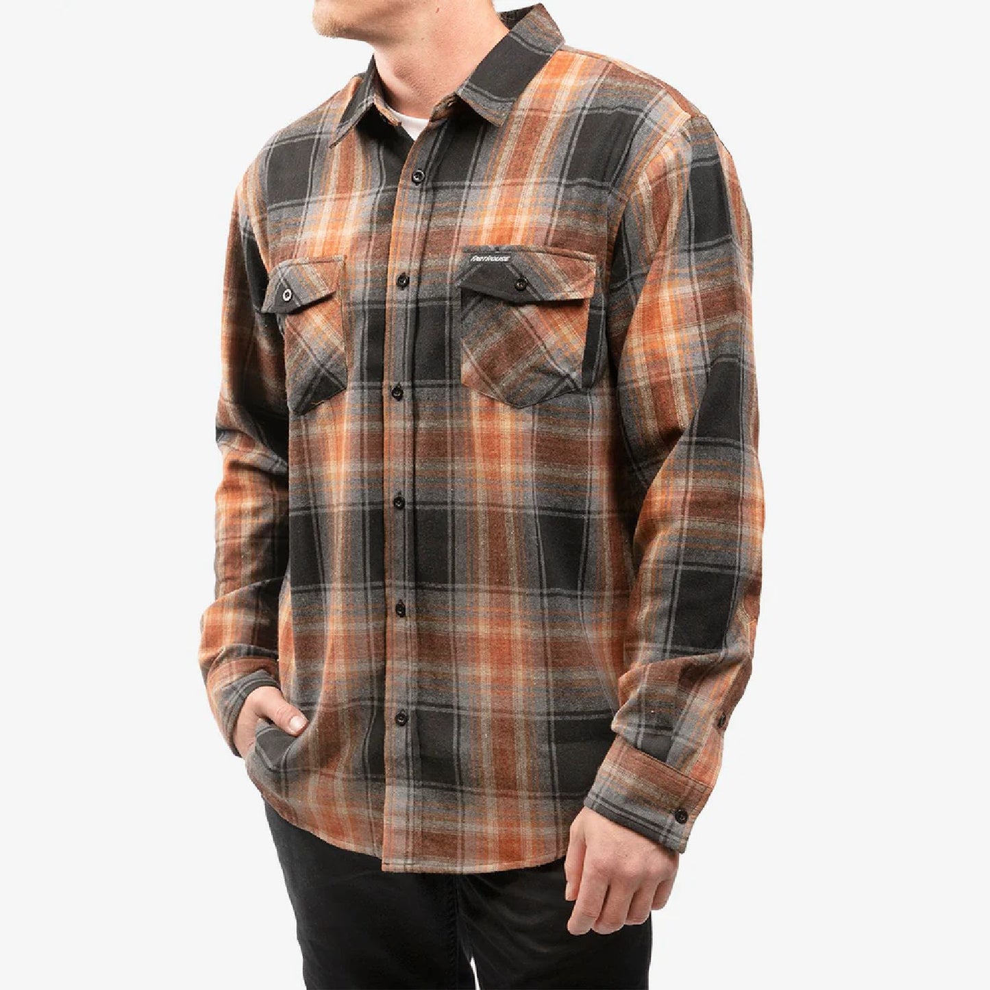Fasthouse Saturday Night Special Flannel Autumn - Fasthouse Flannels