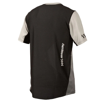 Fasthouse Men's Alloy Slade SS Jersey Grey Black - Fasthouse Bike Jerseys