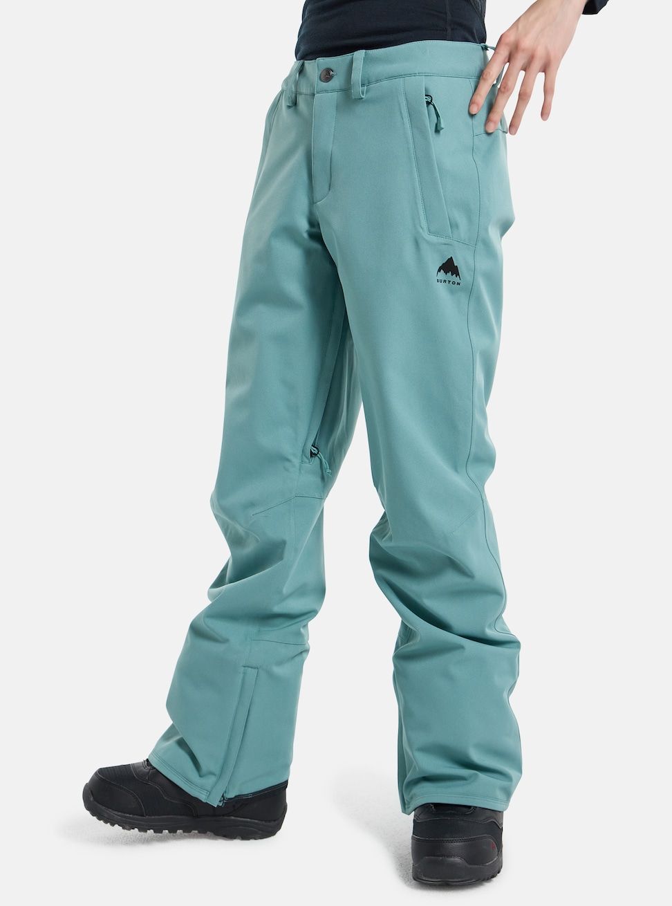 Women's Burton Society 2L Pants Rock Lichen - Burton Snow Pants