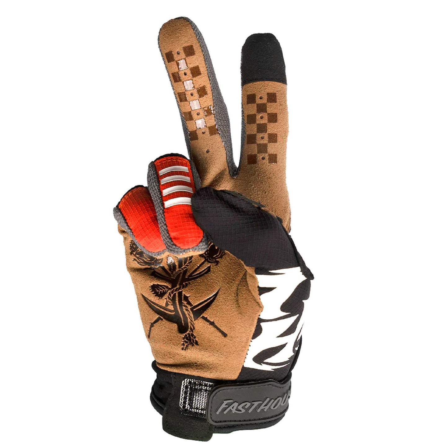 Fasthouse Speed Style Bereman Glove Black/Infrared Bike Gloves
