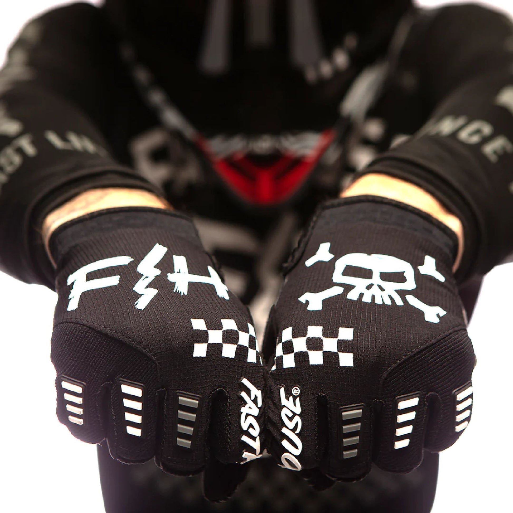 Fasthouse Off-Road Glove Black/White M Bike Gloves