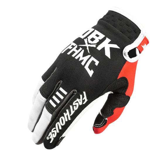 Fasthouse Speed Style Twitch Glove Black/Red Bike Gloves