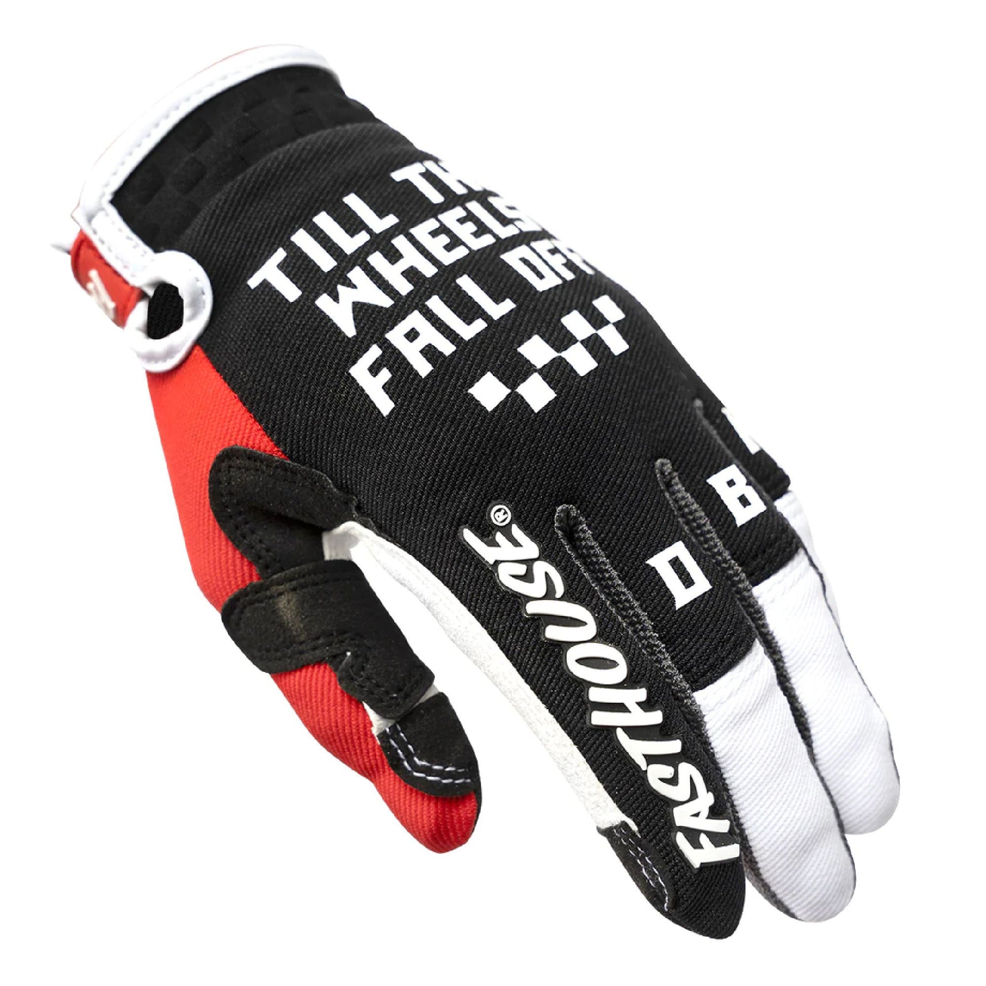 Fasthouse Speed Style Twitch Glove Black Red Bike Gloves
