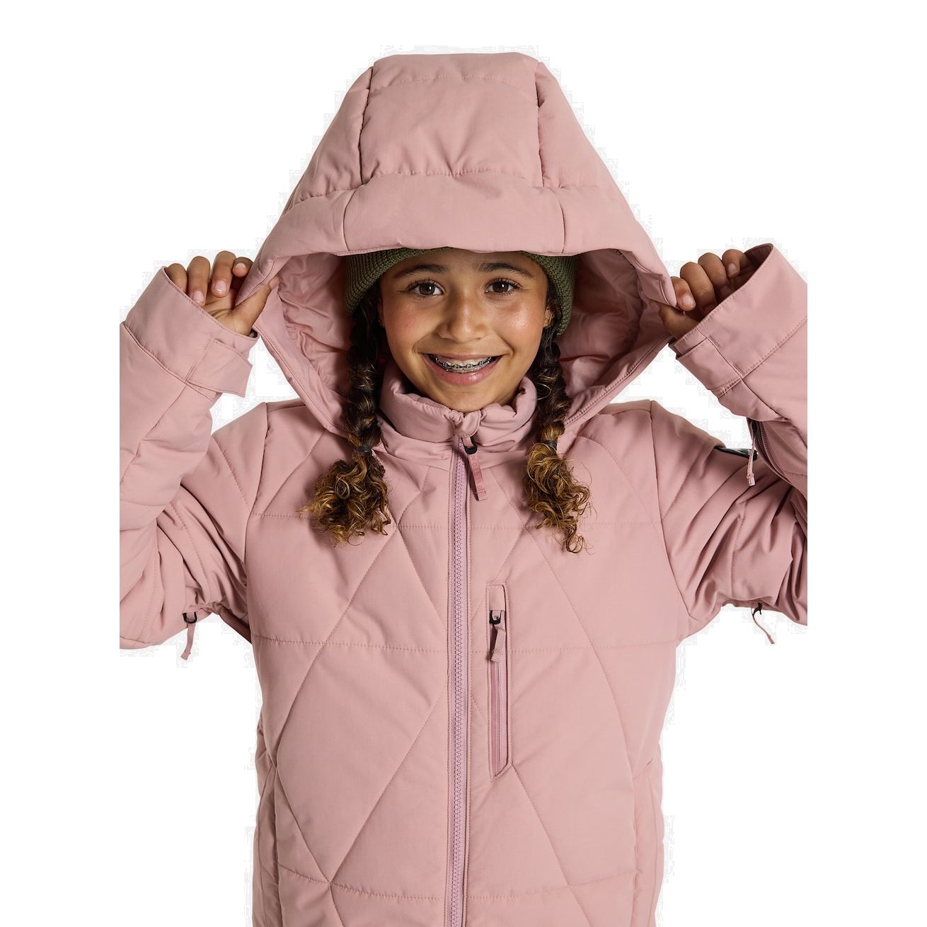 Kids' Burton Spindal 2L Jacket Powder Blush Snow Jackets