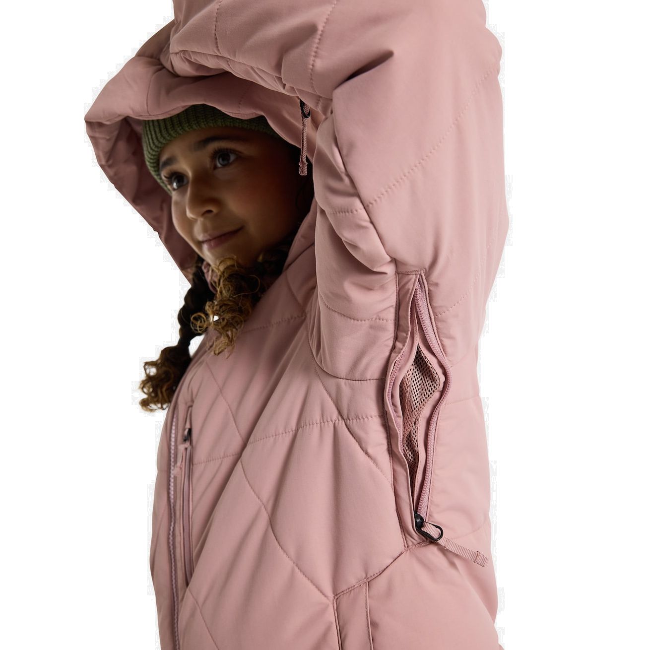 Kids' Burton Spindal 2L Jacket Powder Blush Snow Jackets