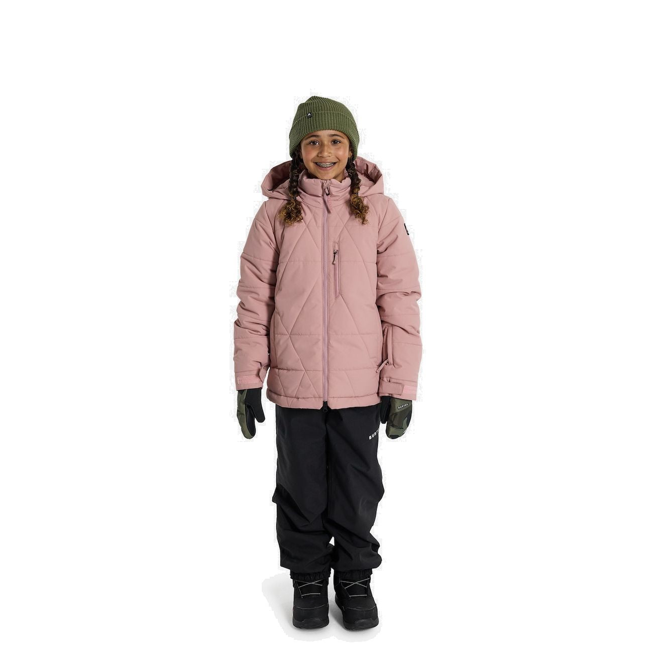 Kids' Burton Spindal 2L Jacket Powder Blush Snow Jackets