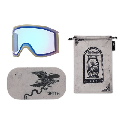 Smith Squad MAG Snow Goggle Artist Series | Jess Mudget ChromaPop Sun Black - Smith Snow Goggles