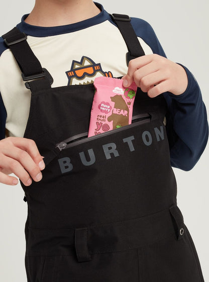 Kids' Burton Stark GORE-TEX 2L Bib Pants True Black - Burton Snow Pants