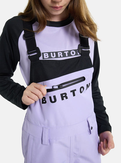 Kids' Burton Stark GORE-TEX 2L Bib Pants Supernova True Black - Burton Snow Pants