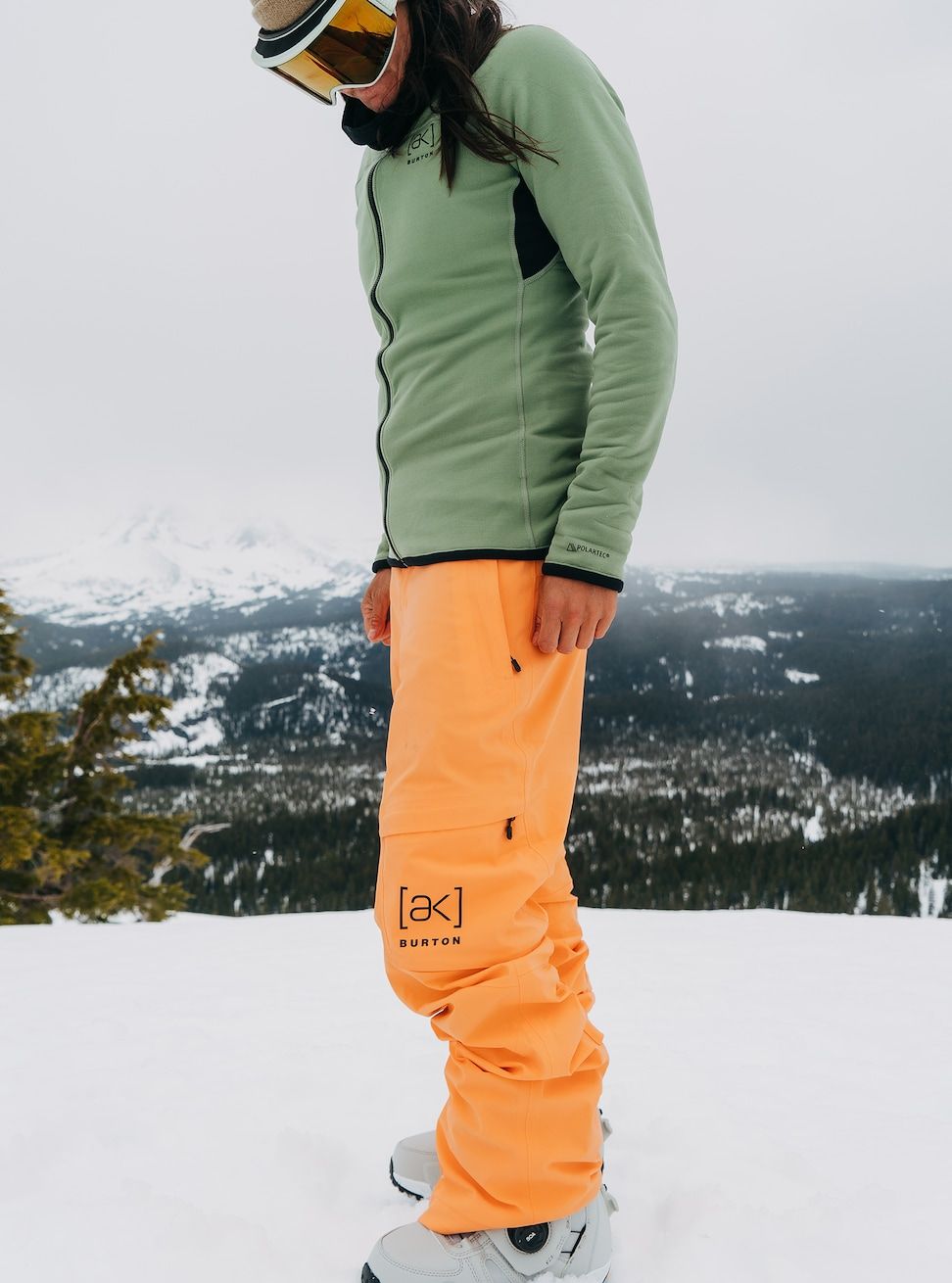 Women's Burton [ak] Summit GORE-TEX 2L Pants Salmon Buff Snow Pants