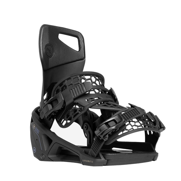 Nidecker Supermatic Snowboard Bindings 2024 - Black