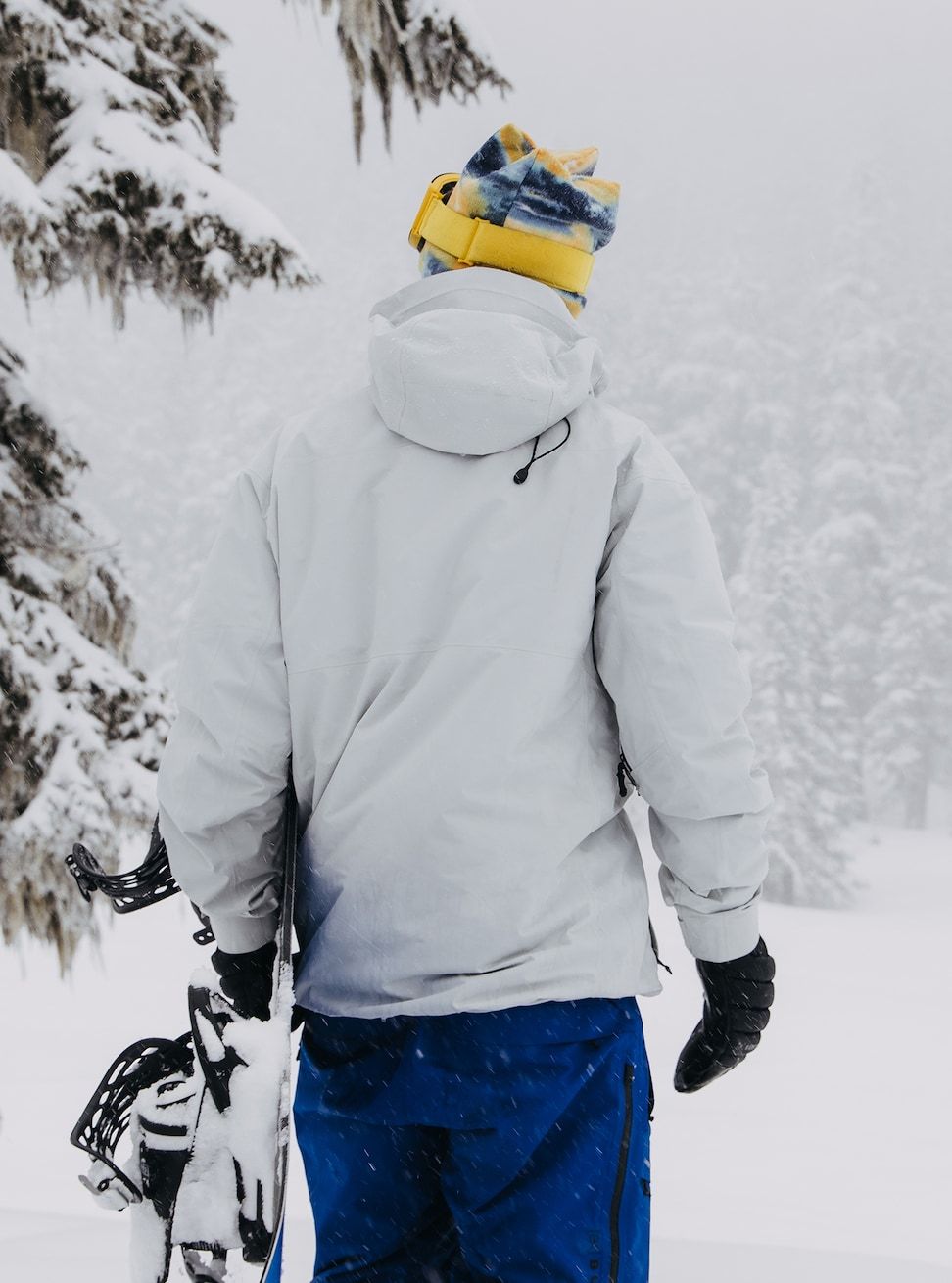 Men's Burton [ak] Swash GORE-TEX 2L Jacket Gray Cloud Snow Jackets