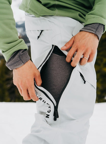 Men's Burton [ak] Swash GORE-TEX 2L Pants Gray Cloud - Burton Snow Pants