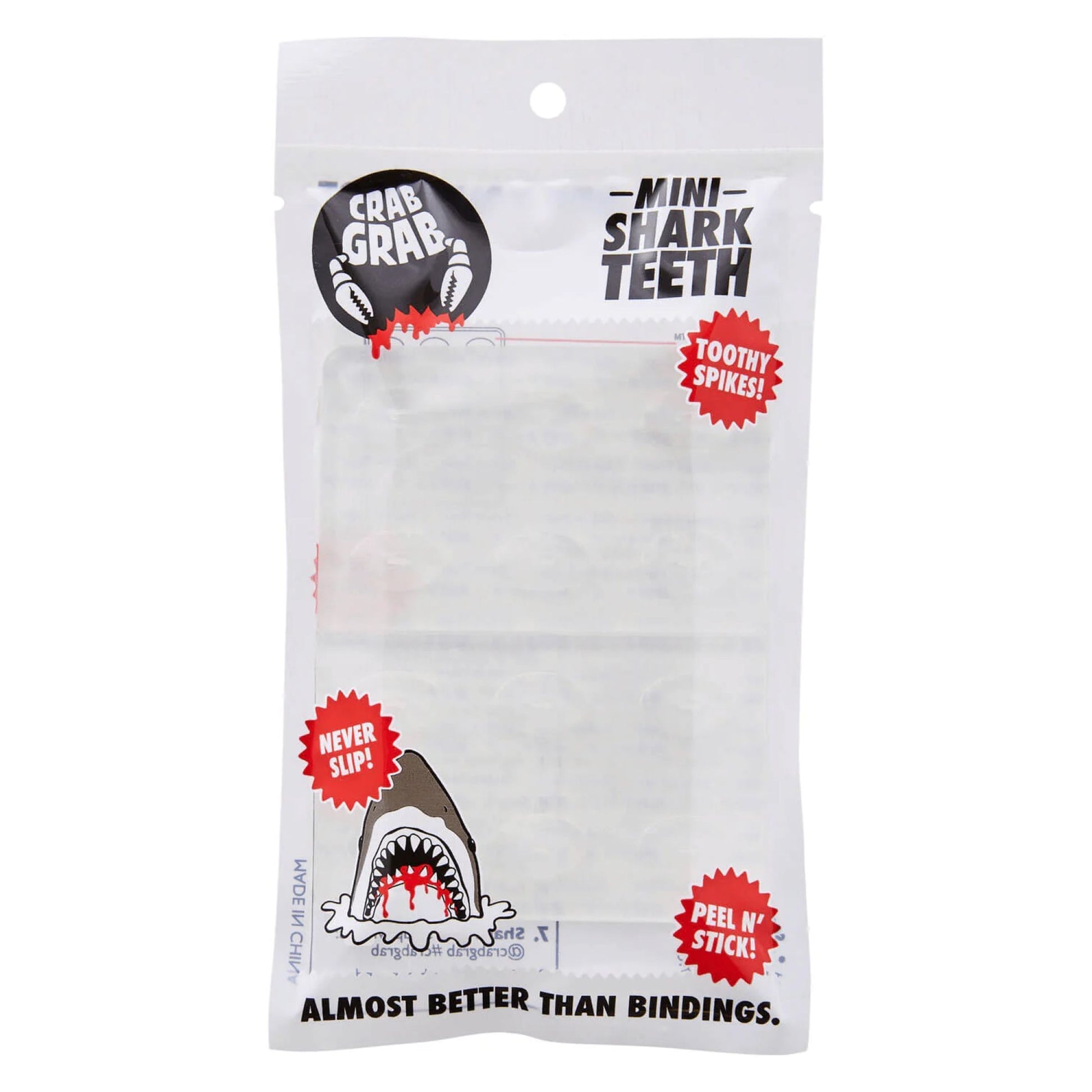 Crab Grab Mini Shark Teeth Traction Pad Clear OS Stomp Pads