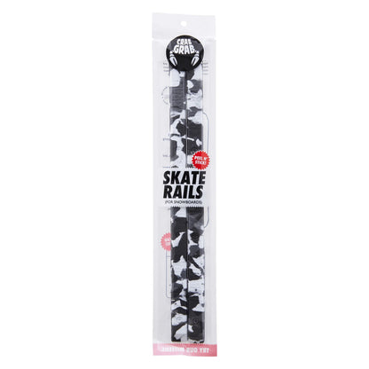 Crab Grab Skate Rails Traction Pad Black White Swirl OS - Crab Grab Stomp Pads