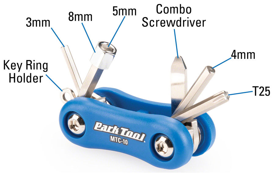 Park MTC-10 Composite Multi-Function Tool - Park Tool Multi Tools