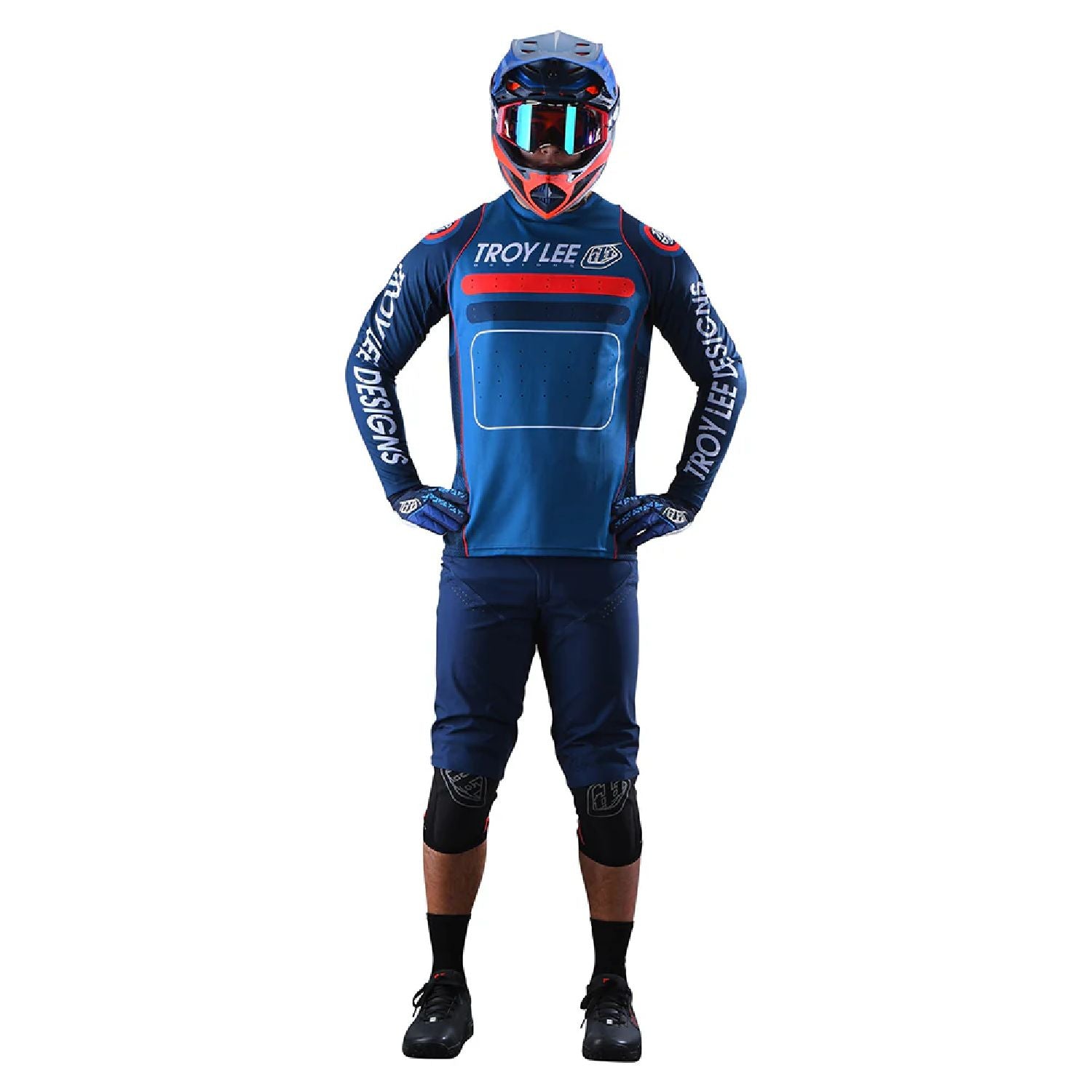 Troy Lee Designs Sprint Ultra Short Solid Dark Slate Blue - Troy Lee Designs Bike Shorts