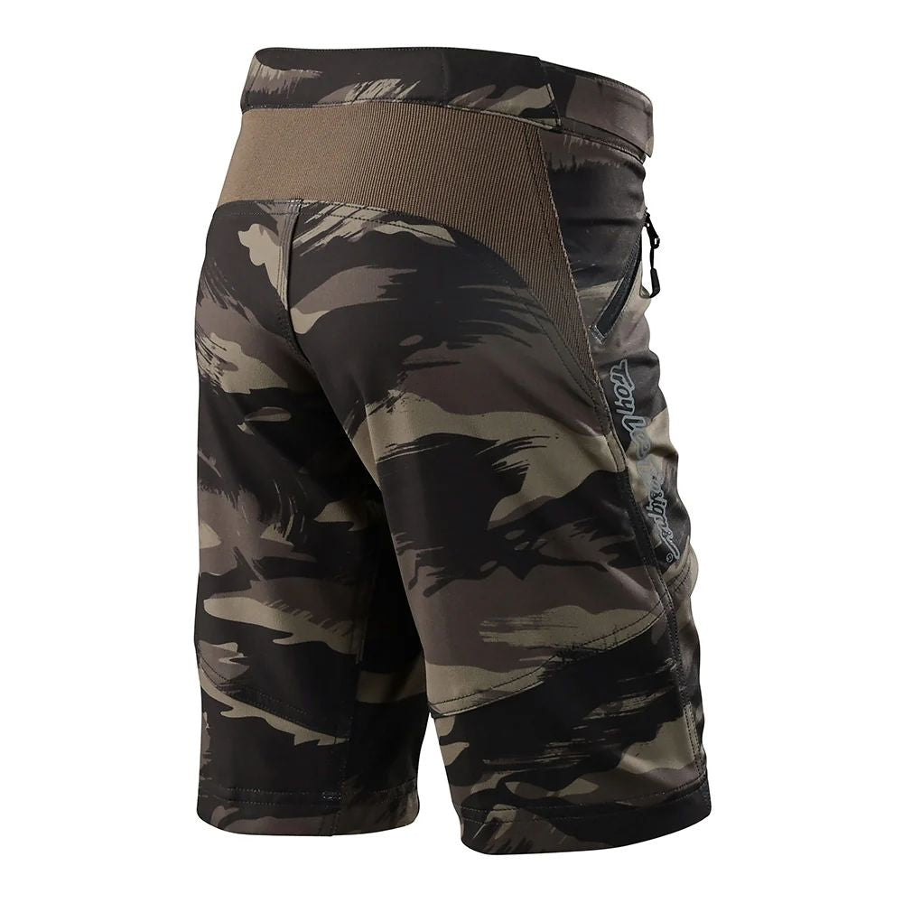 Troy Lee Designs Youth Skyline Shorts Shell Brushed Camo Military 22 - Troy Lee Designs Bike Shorts