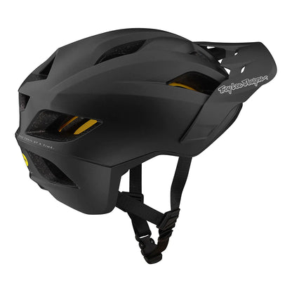 Troy Lee Designs Youth Flowline Helmet Orbit Black OS - Troy Lee Designs Bike Helmets